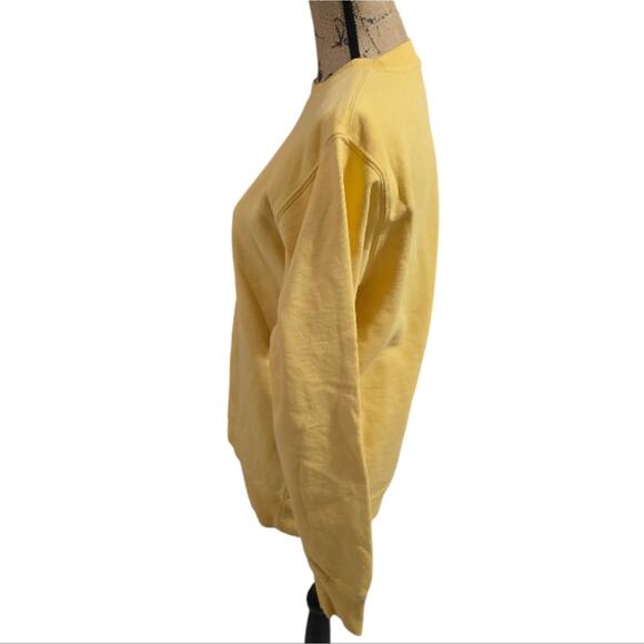 Brandy Melville Honey Embroidered Crewneck Sweatshirt Casual Comfy Pullover - Picture 4 of 8